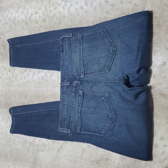 KanCan Dark Wash Higher Rise Skinny Blue Jeans Size 27 Waist 26 In Inseam 29 In - Picture 4 of 5